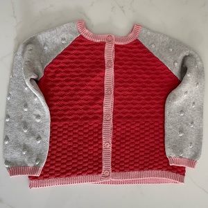 ❤️100% Cotton❤️Colorblock Cardigan